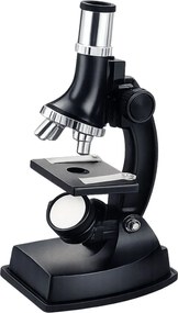 LEAN Toys Vzdelávací mikroskop pre deti Príslušenstvo Zväčšenie 300x