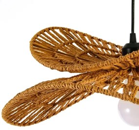 Immax 08265L - Luster na lanku MARIPOSA 1xE27/40W/230V pr. 50 cm juta