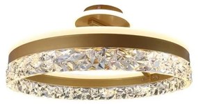 Brilagi - LED Stmievateľný prisadený luster LED/86W/230V 3000-6500K zlatá + DO