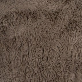 Hnedé kreslo Teddy – Ixia