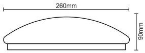 Moderné svietidlo NEDES LED svietidlo IP44 LCL421/44