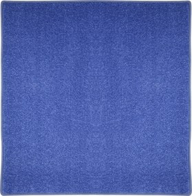 Vopi 250x250 cm Kusový koberec Eton modrý 82 štvorec, modrá, obývacia izba