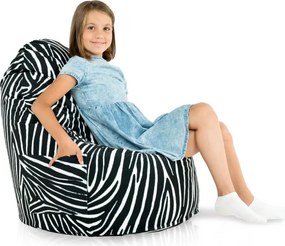 Kreslo Porto zebra