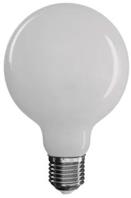 EMOS LED žiarovka Filament E27, G95, 7,8 W, teplá biela