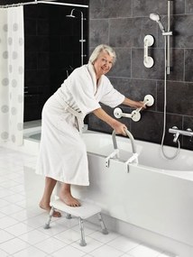Ridder Ridder, HANDICAP odnímateľné madlo s nastaviteľným uhlom, čierna mat, A0256010
