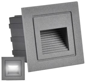 LED Vonkajšie schodiskové svietidlo Q6 LED/3W/230V IP44