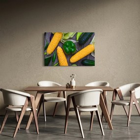 Obraz zeleniny (90x60 cm)