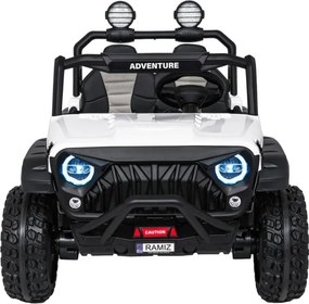Elektrické autíčko PASSION 4x4 biele