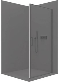 Cerano Porte, stenový profil 190 cm pre inštaláciu do niky pre dvere a zásteny Porte L/P, chrómová, CER-CER-476321