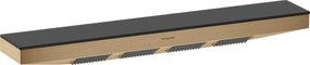 Hansgrohe Rainfinity, šijová sprcha 500 1jet s poličkou, kartáčovaný bronz, HAN-26243140
