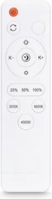 Brilagi - LED stmievateľné stropné svietidlo LUCIA LED/60W/230V priemer 59 cm béžové + diaľkové ovládanie