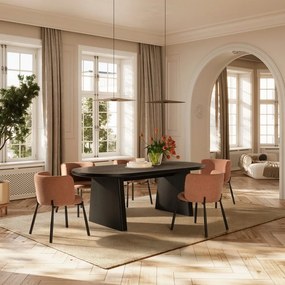 Jedálenský stôl v dekore jaseňa 100x200 cm Blair – MOME