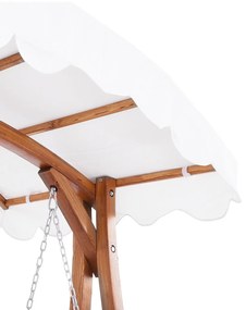 Hojdačka Andora (tmavé drevo). Vlastná spoľahlivá doprava až k Vám domov. 1011795