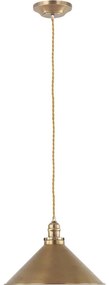 Elstead PV-SP-AB - Luster na lanku PROVENCE 1xE27/60W/230V zlatá