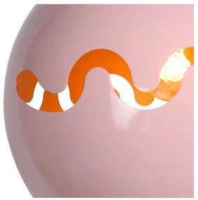 Lucide 30484/28/66 - Luster na lanku CORENTIN 1xE27/60W/230V ružová