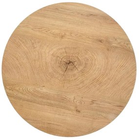 Konferenčný stolík BROOKLYN 37x80 cm prírodný dub/čierna