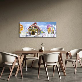 Obraz - Perníková chalúpka (120x50 cm)