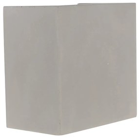 Priemyselná nástenná lampa z betónu - Meave