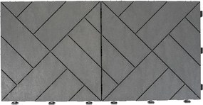 Gumová dlaždica ARISTA 30 x 30 cm, sivá MHEU5100543