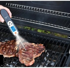 Digitálny teplomer na mäso skladací 0-300°C 2xAAA