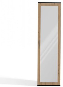 Skriňa so zrkadlom Duo Antracit/Artisan