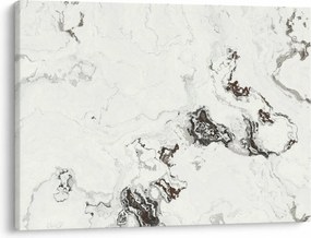 Obraz - Biely mramor (70x50 cm)