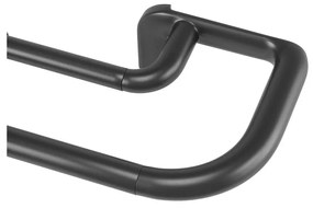 Oceľová roztiahnuteľná dvojitá garniža 76 - 213 cm Twilight – Umbra