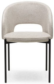 Jídelní židle Jazz béžová/černá