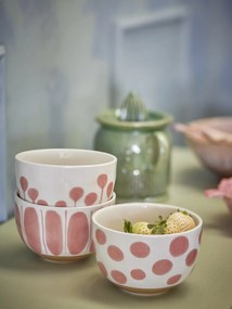 Bloomingville Keramická miska Linora Rose 580 ml A