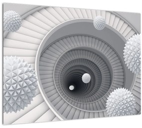 Obraz 3D abstrakcie (70x50 cm)