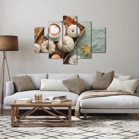 Obraz - Jesenný večierok (150x105 cm)