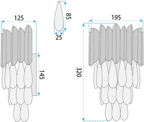 Toolight Toolight, nástenné svietidlo 1xE14, APP1658-1W, čierna, OSW-04063