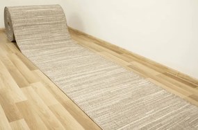 Šnúrkový obojstranný behúň Brussels 205583/10610 Linen krémový / béžový