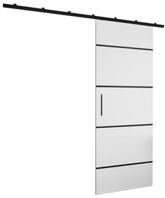 Posuvné dvere 90 cm Zodiac IV (biela matná). Vlastná spoľahlivá doprava až k Vám domov. 1074273