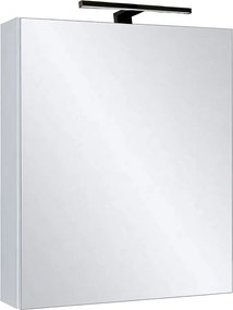 Comodo Zrkadlová skrinka Ticino 50 ZS LED-B s osvetlením Any LED 30 B, čierna