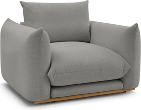 Sivé kreslo Ernest – Bobochic Paris