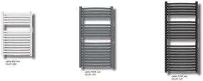 Invena Invena, kúpeľňový rebríkový radiátor 540x1000 mm 446W, biela, UG-01-100-A