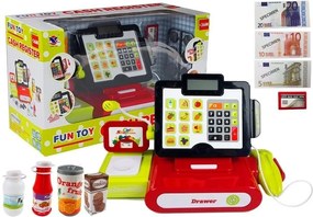 LEAN Toys Kalkulačka s dotykovou fiškálnou pokladňou + príslušenstvo