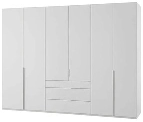 Skříň Moritz  - 270x236x58 cm (bílá)