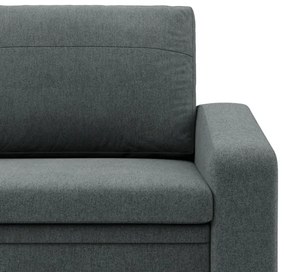 Kreslo ORBIT rozkladacie, tmavosivé