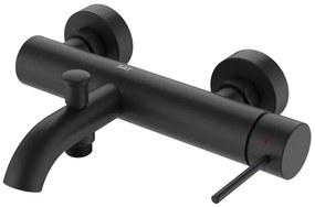 Vaňová batéria SAT Aurum bez sprchového setu 150 mm čierna matná SATBAUR222C