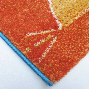 Medipa (Merinos), Kusový koberec Fantasy 835-17 blue/yellow, 160x230, viacfarebná