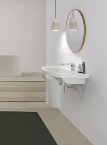 GSI GSI, PURA keramické umývadlo na dosku, priemer 42 cm, biela lesk ExtraGlaze, 885111