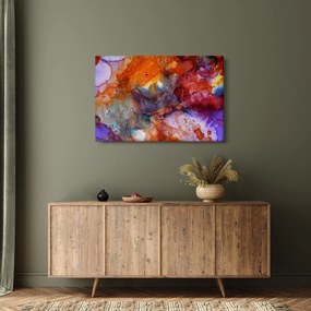 Obraz - Abstraktné atramentové umenie (90x60 cm)