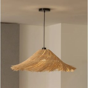 Brilagi - LED luster na lanku CERIA BOHO 1xE27/40W/230V, priemer 100 cm, ratan