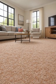 Associated Weavers, Koberec metráž Savannah 33, na mieru, šíře 3m,4m, béžová, filc, chodba / predsieň