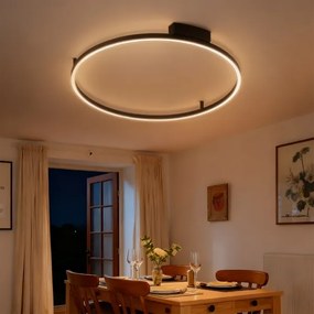 Brilagi - LED stmievateľné svietidlo PORTOFINO LED/60W/230V priemer 80 cm čierna + DO