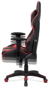 Autronic KA-F03 RED Kancelárska stolička