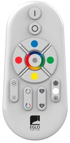 Eglo 55784-LED RGBW Vonkajšie svietidlo MONTEROLO-C 1xE27/9W/230V IP65 pr. 39cm+DO