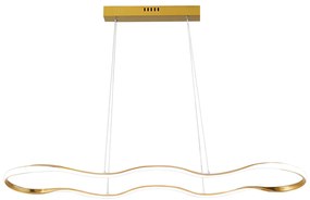 Toolight Toolight, LED stropné osvetlenie 100cm, 24W, 3000K, LHJ028-CP, zlatá, OSW-60018